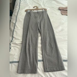 Theory wool, checkered pants